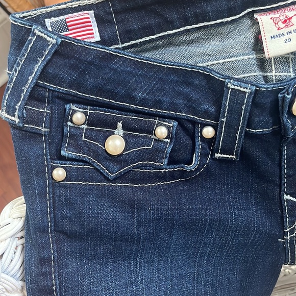 True Religion - Becca jeans - pearl buttons - Picture 6 of 11